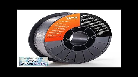 VEVOR Flux Core MIG Welding Wire E71T-GS 0.03" 10LBS Gasless Mild Steel Review