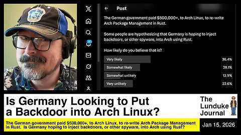 Is Germany Looking to Put a Backdoor into Arch Linux?