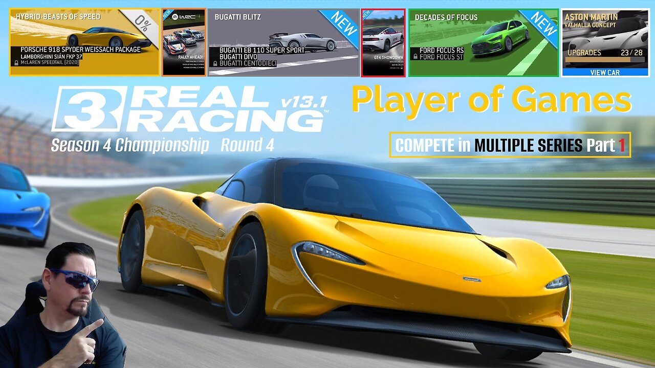 Player of Games: Real Racing 3 Update 13.1: A LOOK AT UPDATE 13.1 & RACE in MULTIPLE SERIES Part 1