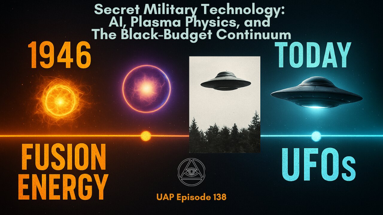 Episode 138 - Secret Military Technology: AI Exposes the Plasma Propulsion Cover-Up | UAP Podcast