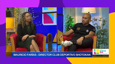 Mauricio Farías Director Club Deportivo Shotokan