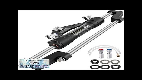 VEVOR Hydraulic Steering Cylinder 300HP Hydraulic Steering Front Mount Hydraulic Outboard Review