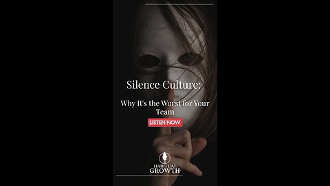Silence culture doesn’t protect teams — it weakens them