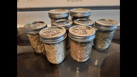 How I Make My Seasoning Mixes Pt 1