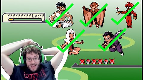 Attack of the Gold Elite 4 randomizer and the fight took years off my life!