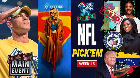 John Cena's FINAL MATCH | Supergirl Teaser TRAILER REACTION | Episode #73 - The Dragon's Den Podcast