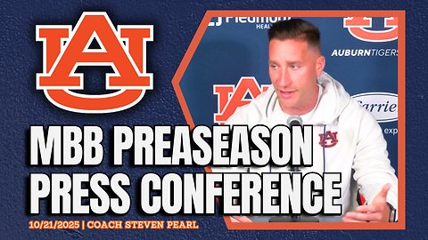 Steven Pearl Updates Auburn Basketball Preseason | FULL PRESSER