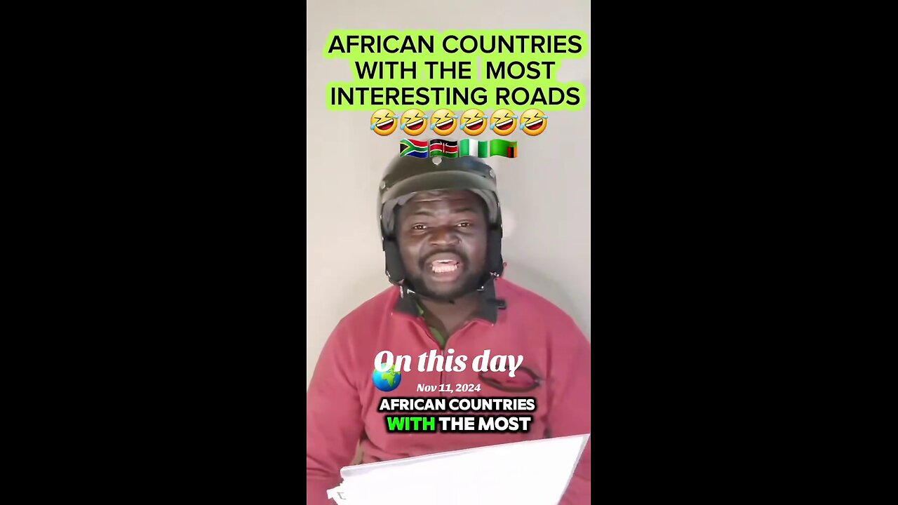 African Countries with the most interesting Roads.