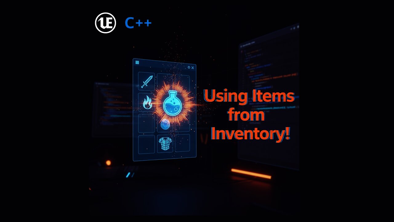 Survival Just Got Real – Using Food & Water in Inventory (UE5 C++ EP 158)