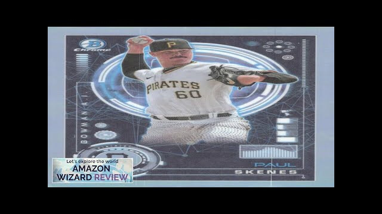 PAUL SKENES RC 2024 Bowman AI Refractor #BAI-15 ROOKIE NM-MT Baseball Pirates Review