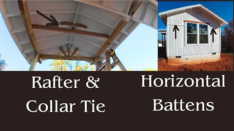 Horizontal Battens & Collar Ties