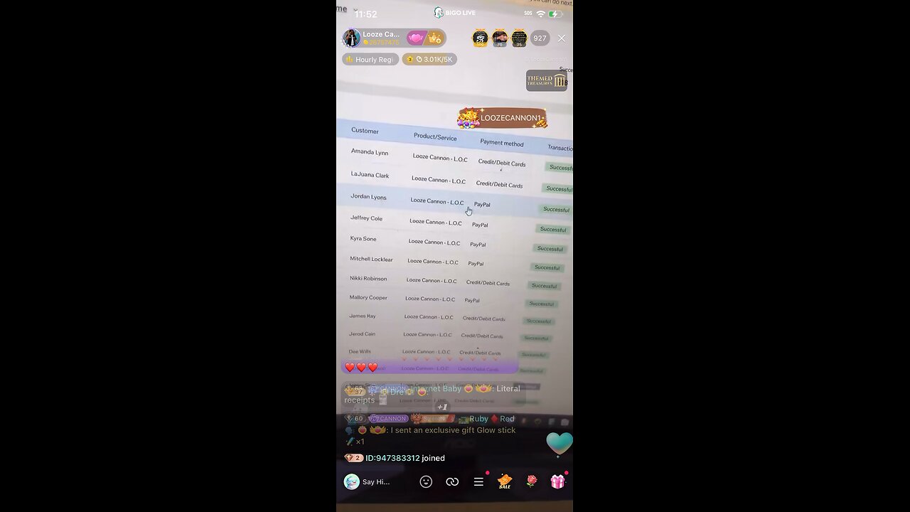 Looze Cannon shows his proof of sales of the song him\synergy did as trolling 👀