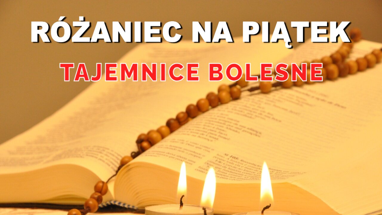 Różaniec na piątek - Tajemnice BOLESNE ｜ wersja SZYBSZA