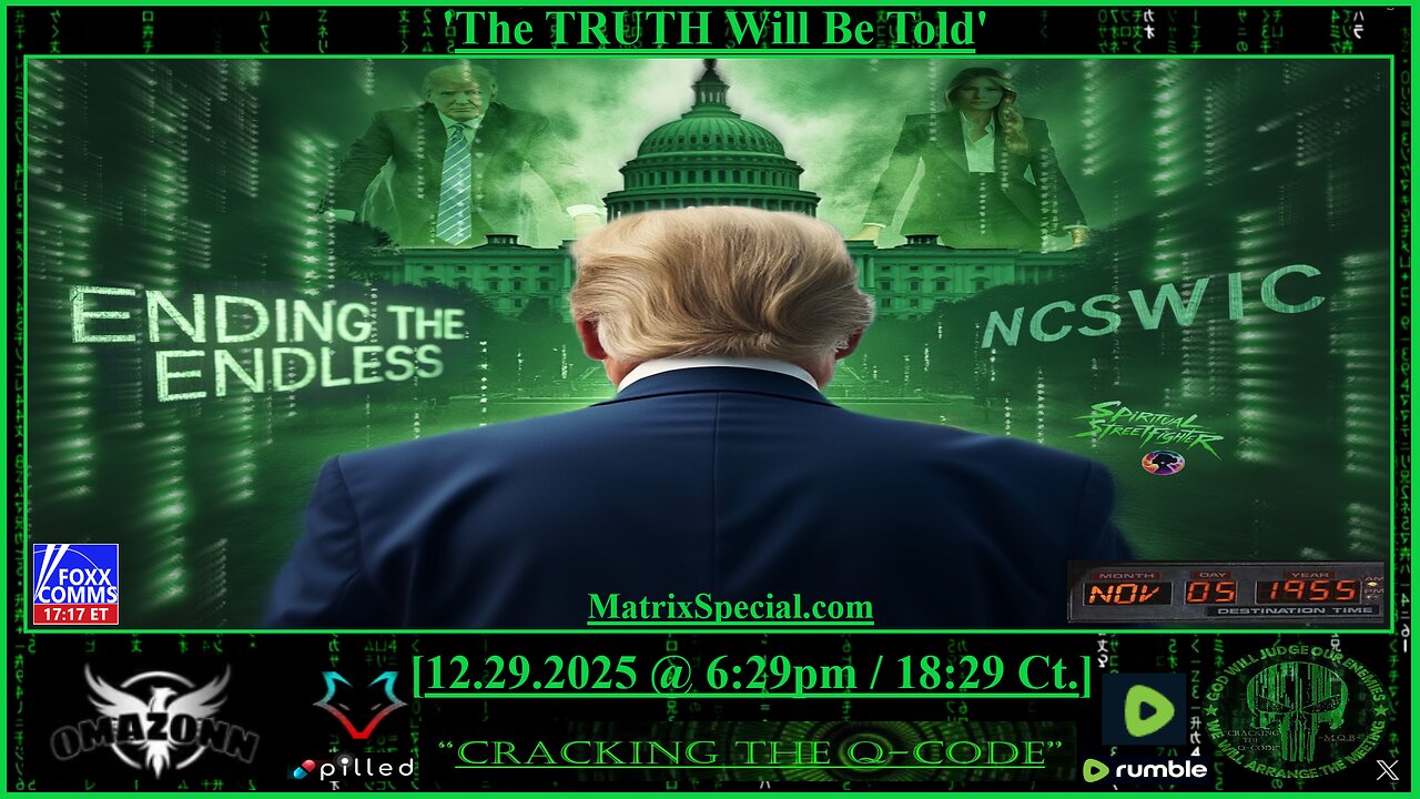 "CRACKING THE Q-CODE" ~ 'The TRUTH Will Be Told'
