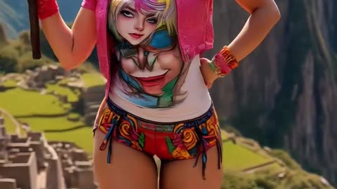 Harley Quinn’s Global Variants_ A Worldwide Evolution! #shorts #dcuniverse #harleyquinn