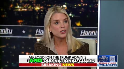 STUNNING: Pam Bondi Says They've Found 44 Missing Children In Memphis! (with captions)