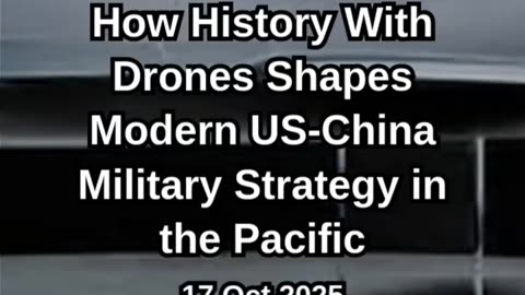Drone Warfare Shapes US-China Tensions