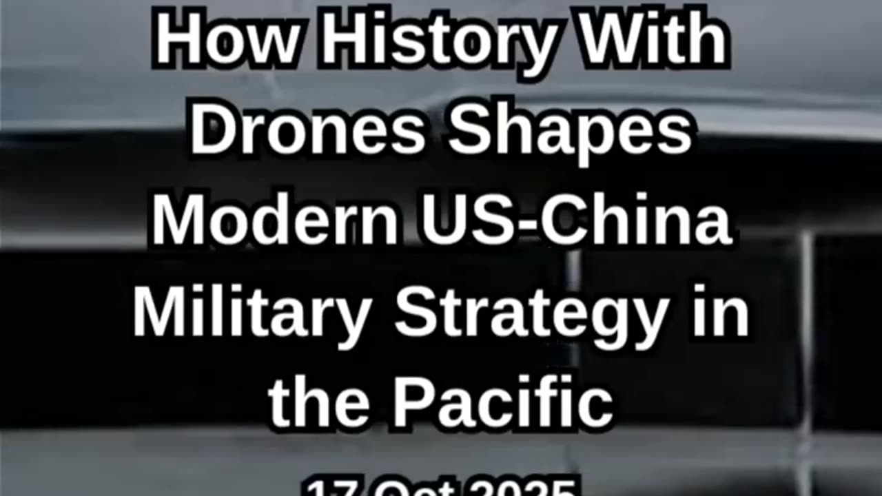 Drone Warfare Shapes US-China Tensions