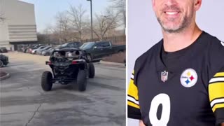 NFL quarterback Aaron Rodgers surprised the entire Pittsburgh Steelers offensive line by gifting