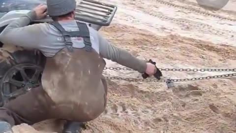 Man attempts to use a pistol to shoot lock open. Real life is not movies.