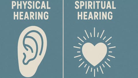 Physical Hearing vs. Spiritual Hearing