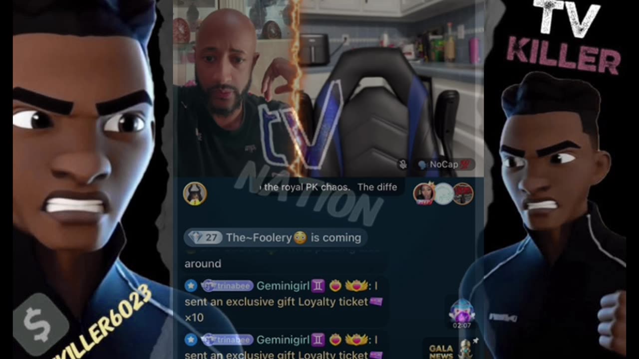 TRINA BEE TRIES TO CHECK NO CAP ABOUT TRAP CEE CEE