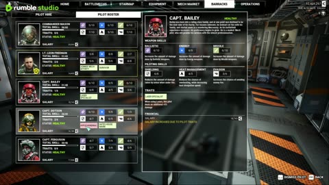 MechWarrior 5 vanilla second run through Day 9