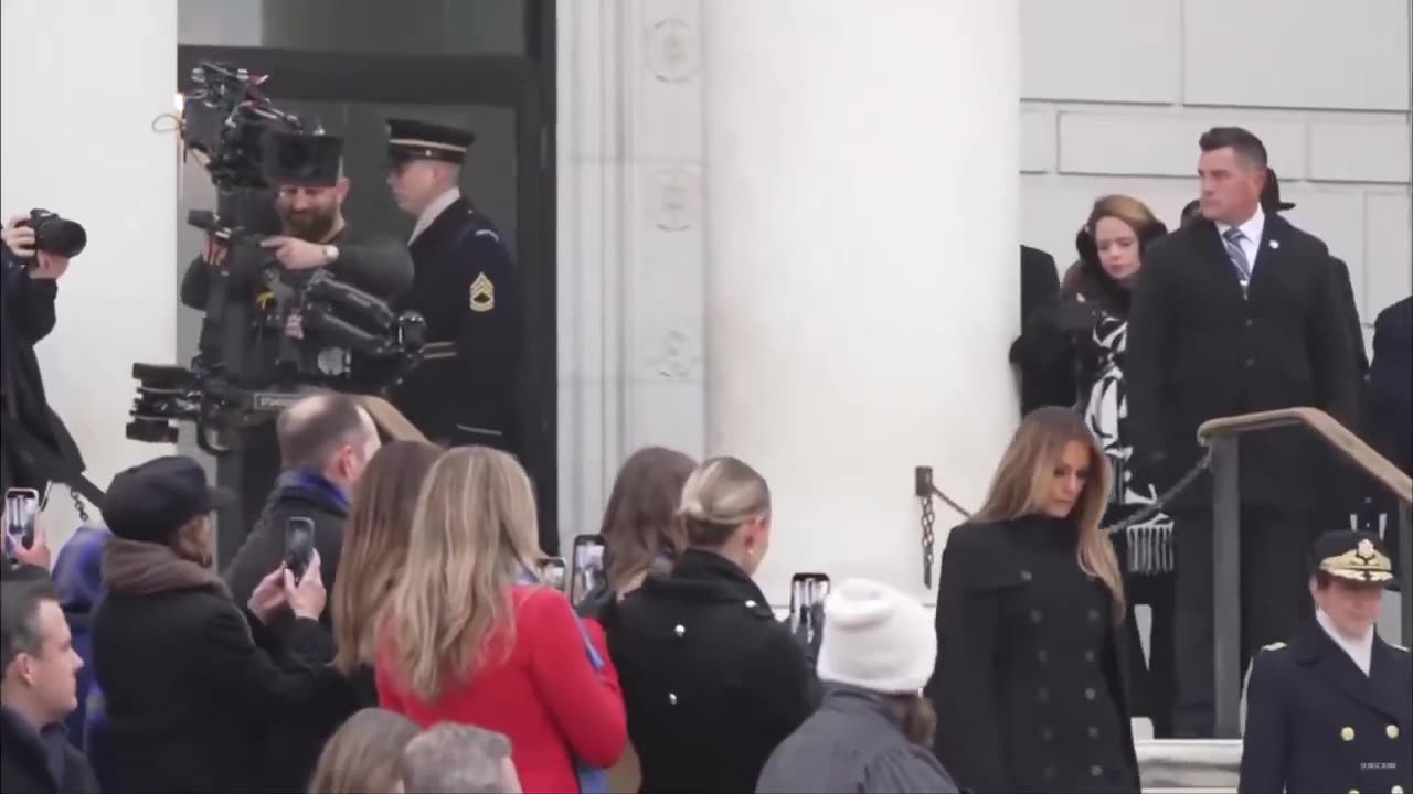 🚨BREAKING: The First and Second Lady just arrived to a wreath laying