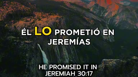 💔 Dios no se ha olvidado de ti | “Yo sanaré tus heridas” 🙏 Jeremías 30:17 #Fe #Esperanza #Dios