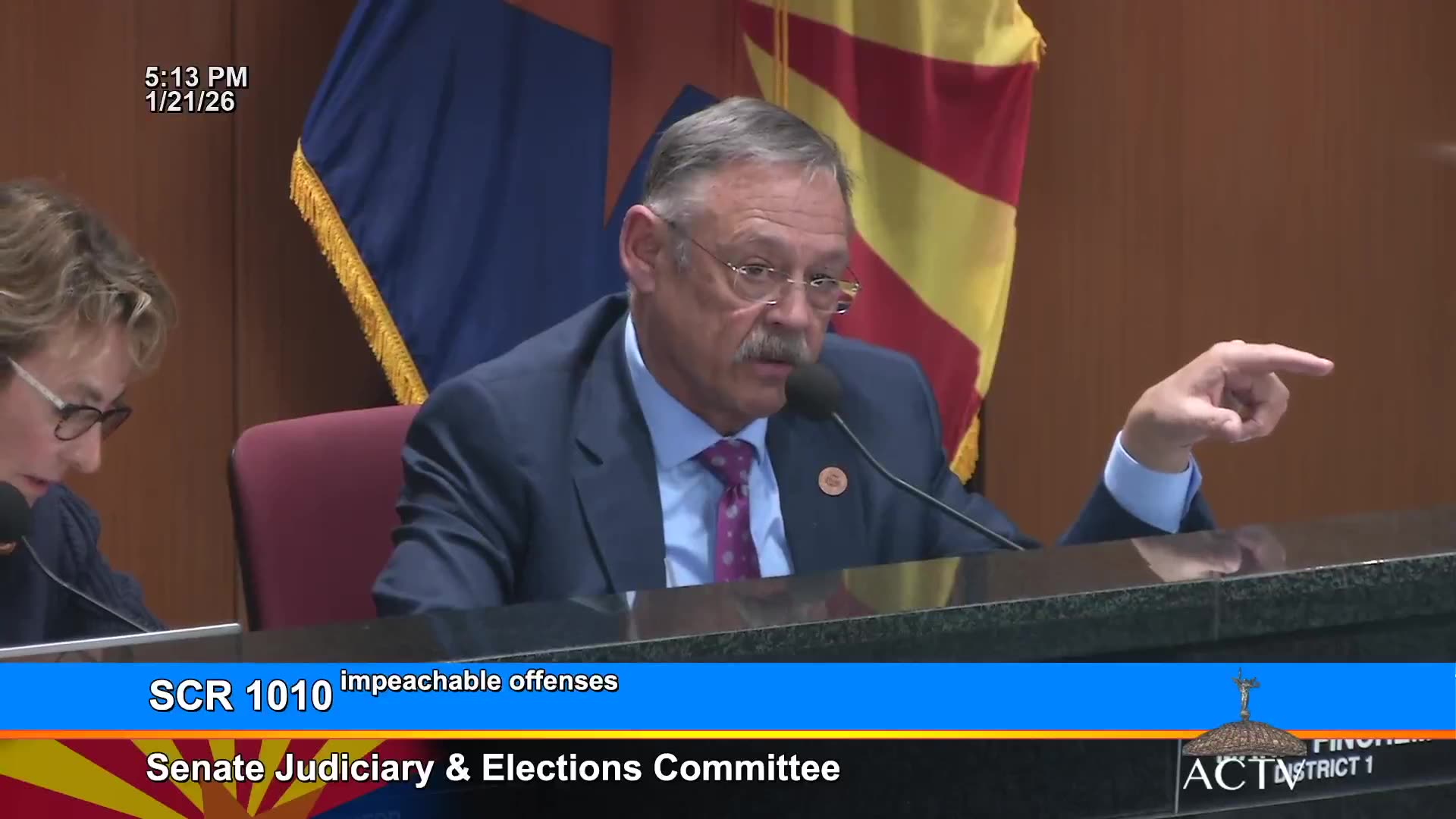 Sen. Mark Finchem: Keep Foreigners Out Of Arizona Policy! (SCR 1010)