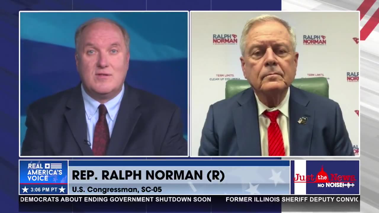 Rep Ralph Norman says Democrats continue to stall government shutdown