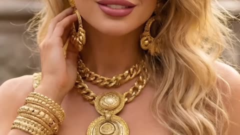 Wearing This Feels Like Power #goldglam #boldstyle #luxuryvibes #queenenergy #fashionstatement
