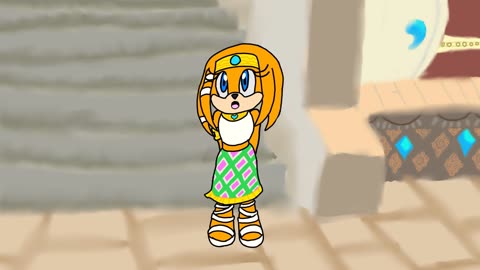 Tikal Greets Tails ReAnimated