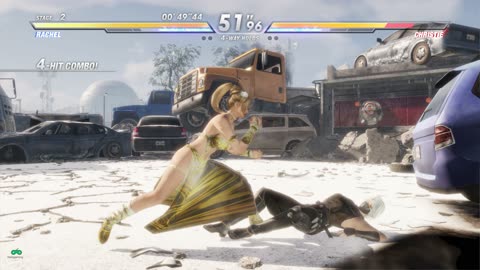 RACHEL DEAD OR ALIVE 6 GAMEPLAY