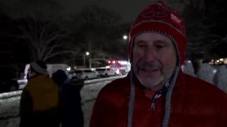 Residents hold vigil for victims of Brown University shooting