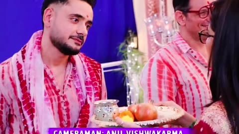 Mannat ne Vikrant ke liye varat 🥰❤️♥️