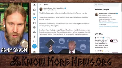 Christians Attacked Adam Green FIRST