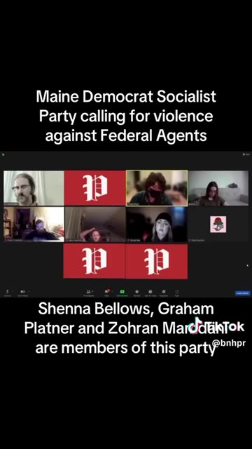 Democrat Socialist party calling for violence against Federal Agents