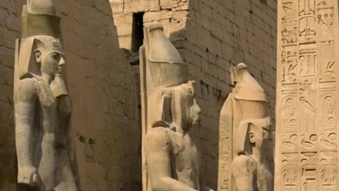 Walking Through the Entrance of The Temple of Luxor 🇪🇬✨ | TravelwithSaave