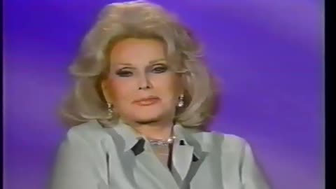 Zsa Zsa Gabor on The Joan Rivers Show