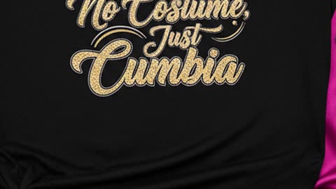 Why dress up when the rhythm is enough? This tee speaks for us all! #cumbiafashion #latinovibes