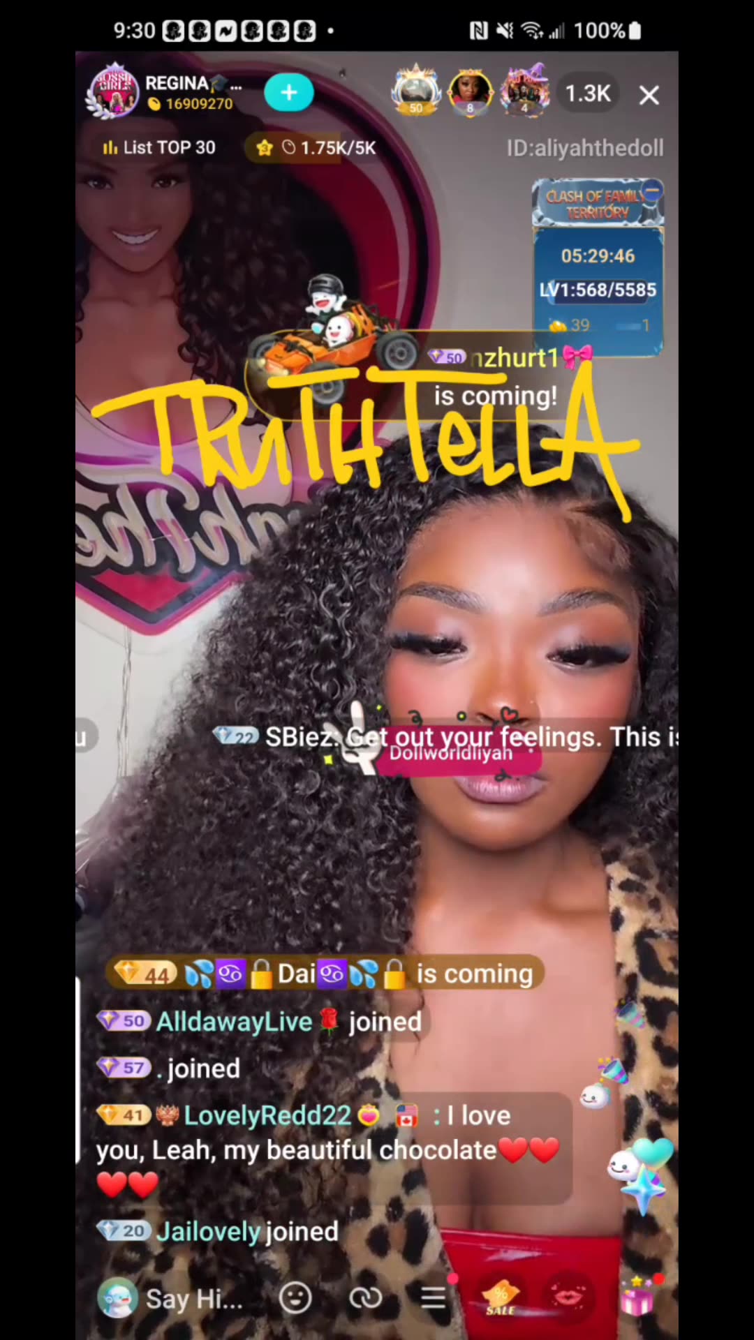 LIYAH THE DOLL CRASHING OUT PT. 2 RECEIPTQUEEN CONVINCES HER TO FIGHT 4 HER SPOT ON GOSSIP GURLS