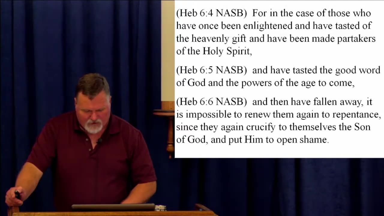 Hebrews 5 and 6 - Through perseverance, they will inherit the promise made to Abraham. 2018