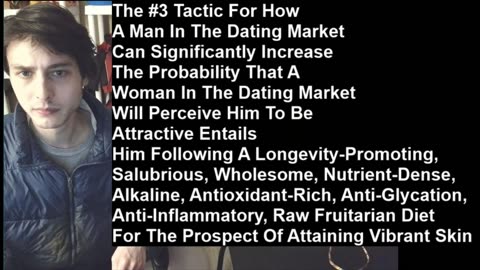 Dieting Is #3 Tactic For How A Man In The Dating Market Can Increase His Attractiveness To A Woman