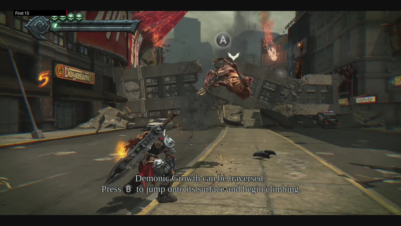The First 15 Minutes of Darksiders: Warmastered Edition (Wii U)