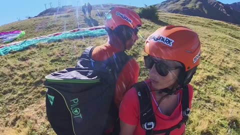 Tandem Paragliding Fail