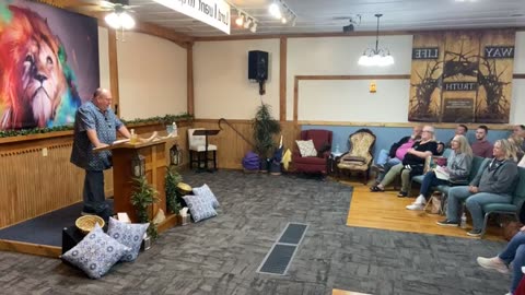 Pastor Danny at Camp meeting 25 "The Encounter" with Pastor Moose Stump