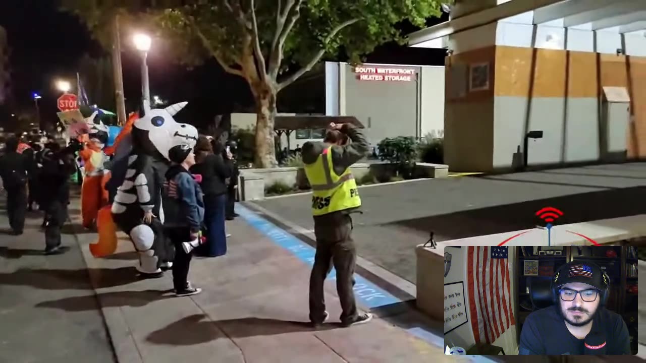 Tommy Boi Got Spit On Live Now ICE Protest In Portland