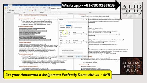 Word 2019 In Practice Ch 2 Independent Project 2-4 | SPCCD Emergency Procedures SIMnet