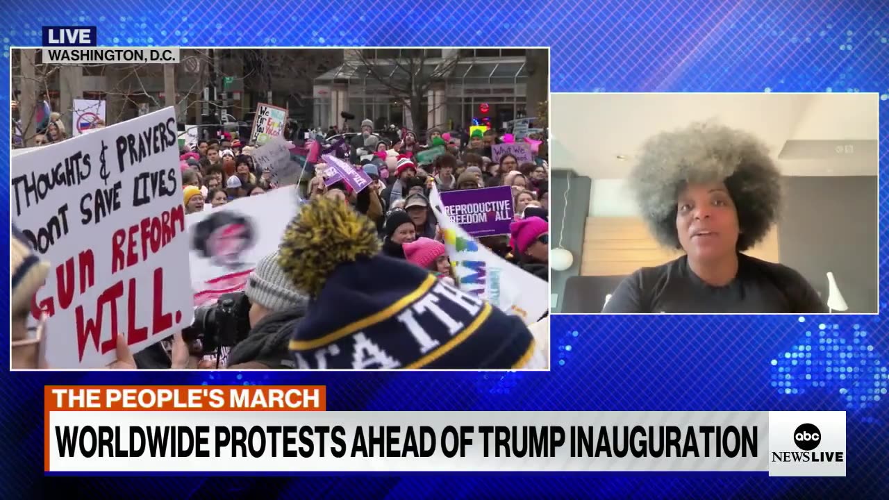 Worldwide protests ahead of Trump inauguration